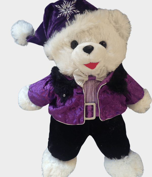 Plush Dressed Bear 50cm top to bottom