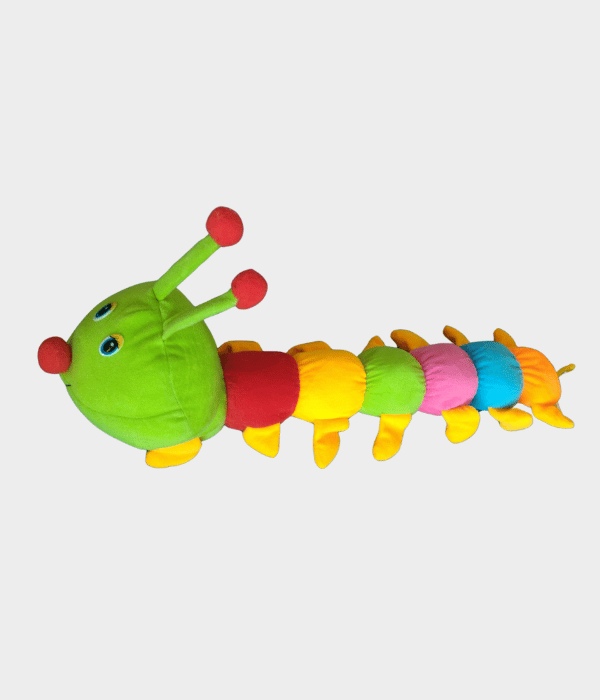 Plush Colorful Worm 65 cm